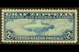 1930 $2.60 Blue Air Graf Zeppelin (Scott C15, SG A689), Fine Never Hinged Mint, Good Centering, Fresh & Attractive. For  - Altri & Non Classificati