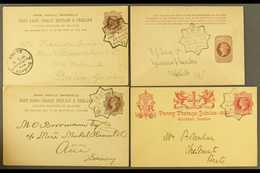 1890 PENNY POSTAGE JUBILEE A Selection Of Postal Stationery Cards With Special "Guildhall" Cancels, With Hour Slugs, Com - Sonstige & Ohne Zuordnung