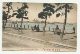 VIEW FROM YOKOHAMA BUND  -  1900/20 - NV FP - Yokohama