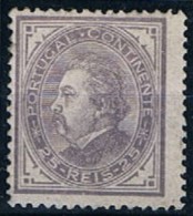 Portugal, 1880/1, Dent. 54 Dent. 12 1/2, MH - Neufs