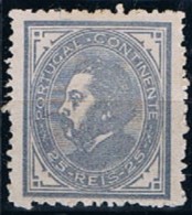 Portugal, 1880/1, Dent. 54 Dent. 12 1/2, MH - Ungebraucht