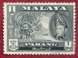 Pahang 1957 1c Black Copra Used - Pahang