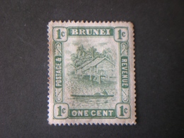 BRUNEI 1907 Brunei River MHL / MNH - Brunei (...-1984)
