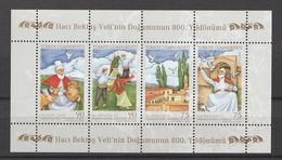 Turkey 2009, Haci Bektas Velis-Doves M.S Mnh - Unused Stamps