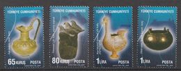 Turkey 2009, Phrygians-Pots-Bird (4) Mnh - Unused Stamps