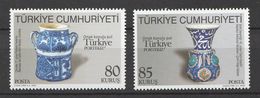 Turkey 2009, Portugal-Ceramics (2) Mnh - Unused Stamps