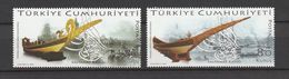 Turkey 2009, Sultans Boats (2) Mnh - Unused Stamps