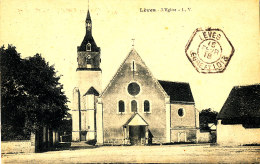 AJ 852-  C P A -LEVES    (28)    L'EGLISE - Lèves