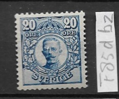 1911 MNH Sweden, Watermark KPV - Ongebruikt