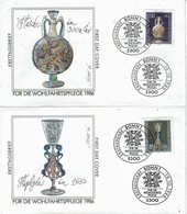 Germany - Mi-Nr 1295/1298 FDC (O1219)- - 1981-1990