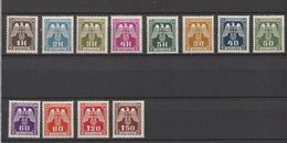 Bohemia And Moravia 1943, On Service 12v - Unused Stamps