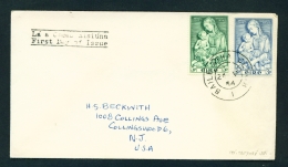 IRELAND  -  1954  Marian Year  FDC - FDC