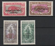 Congo No 93,95,96,97 * - Unused Stamps