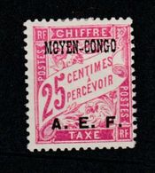 Congo Taxe No 4* - Unused Stamps