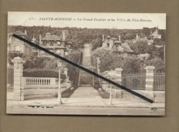 CPA  - Sainte Adresse - Le Grand Escalier Et Les Villas Du Nice Havrais - Sainte Adresse