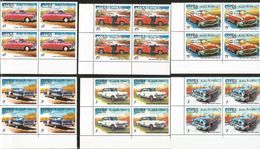 J) 2002 CUBA-CARIBE, ANCIENT CARS, MERCURY 57, MERCEDES BENZ 57, PONTIAC 56, CHEVROLET 57, CADILLAC 59, HUDSON 51 - Briefe U. Dokumente