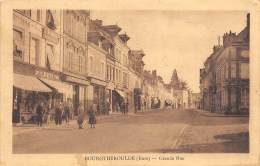 EURE  27  BOURGTHEROULDE   GRANDE RUE - COMMERCES - Bourgtheroulde