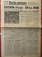 Paris-Presse N°97 (4 Mars 1945) Essen - Incidents à Concarneau - Clèves - 1950 - Heute
