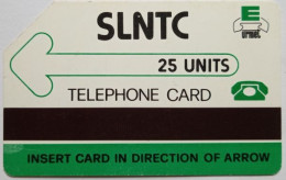 Sierra Leone 25 Units Black Logo SLNTC - Sierra Leona