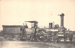 ¤¤  -  Chemin De Fer  -  Locomotives De L'Orléans  -  Machine N° 13 à Vapeur Saturée  -  Cheminots  -  ¤¤ - Trains