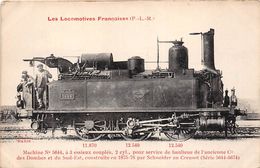 ¤¤  -  Chemin De Fer  -  Locomotives Françaises (P.L.M.)  -  Machine N° 5644   -  Cheminots  -  ¤¤ - Trenes