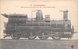 ¤¤  -  Chemin De Fer  -  Les Locomotives (P.L.M.)  -  Machine Mixte N° 3119     -  ¤¤ - Trenes