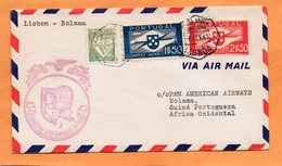 Portugal 1941 Air Mail Cover - Lettres & Documents