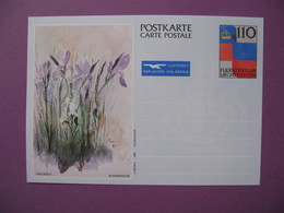 Entiers Postaux Liechtenstein   1987 - Ganzsachen