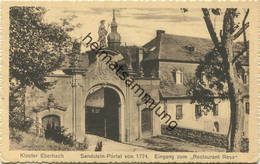 Eberbach - Sandstein-Portal Von 1774 - Eingang Zum Restaurant Ress - Inhaber Balth. Ress Weingutbesitzer - Eberbach