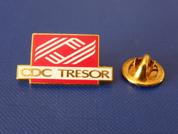 Pin's Banque CDC Trésor - Logo (HB20) - Banques