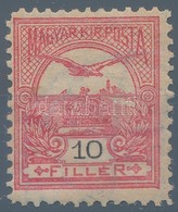 ** 1900 Turul 10f 11 1/2 Sorfogazassal Szep, Ritka Darab (180.000) - Otros & Sin Clasificación