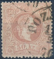 O 1867 50kr  (bal Oldalon Apro Seruelesek/ Small Tears On The Left) ,,POZ(SONY)' (150.000) - Andere & Zonder Classificatie
