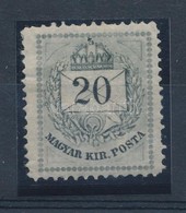 * 1874 20kr (javitott Gumizas, Roevid Fogak) - Andere & Zonder Classificatie