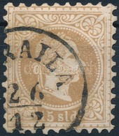 O 1867 Magyar Posta Romaniaban 15sld (44.000) Lemezhibas Belyeg  ,,(B)RAILA' - Sonstige & Ohne Zuordnung