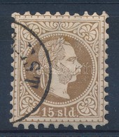 O 1867 Magyar Posta Romaniaban 15sld  ,,(BUCA)REST' (44.000) - Other & Unclassified