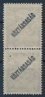 ** 1918 Arato 15f Par, A Koeztarsasag Feluelnyomas A Hatoldalon, Ritka! - Other & Unclassified