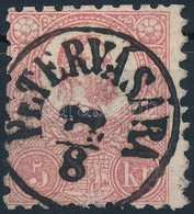 O 1871 K?nyomat 5kr Luxus ,,PETERVASARA' (Gudlin 150p) - Sonstige & Ohne Zuordnung