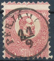 O 1871 Kepbe Fogazott K?nyomat 5kr  ,,PERJAM(OS)' - Altri & Non Classificati