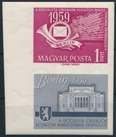 ** 1959 A Szocialista Orszagok Postauegyi Minisztereinek Ertekezlete (II.) Vagott Ivszeli Szelvenyes Belyeg (4.000) - Other & Unclassified