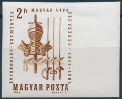 ** 1965 Evfordulok - Esemenyek (II.) Magyar Vivoszoevetseg Vagott Ivszeli Belyeg - Other & Unclassified