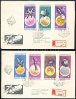 1965 ?rkutatas Vagott Sor 2 Db Ajanlott FDC-n Bolognaba Kueldve - Other & Unclassified