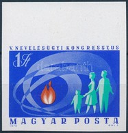 ** 1970 Nevelesuegy Vagott Ivszeli Belyeg - Other & Unclassified