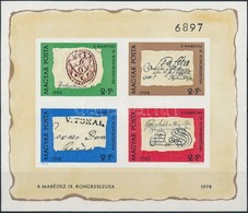 ** 1972 Belyegnap (45.) Vagott Blokk (3.200) - Other & Unclassified