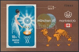 ** 1973 Olimpiai Ermesek (II.) - Muenchen Vagott Blokk (13.000) - Other & Unclassified