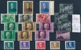 ** 1930-1943 A Horthy Csalad 21 Db Belyegen (13.000) - Altri & Non Classificati