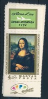 ** 1974 10 Db Mona Lisa Belyeg Fels? Szelvennyel (12.000) - Autres & Non Classés