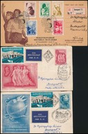 8 Db FDC 1948-1949 - Andere & Zonder Classificatie