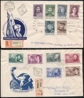 14 Db FDC 1952-1953 (17.000) - Andere & Zonder Classificatie