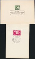 83 Db Alkalmi Belyegzes 1958-1959 Kartonlapokon - Andere & Zonder Classificatie