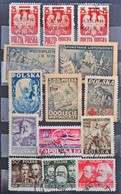 ** * O Lengyelorszag 1944-1953 Koezel 50 Komplett Kiadas + 2 Jo Ertek + 3 Reklamszelveny Variacio + 42 Feluelnyomas Elte - Sonstige & Ohne Zuordnung